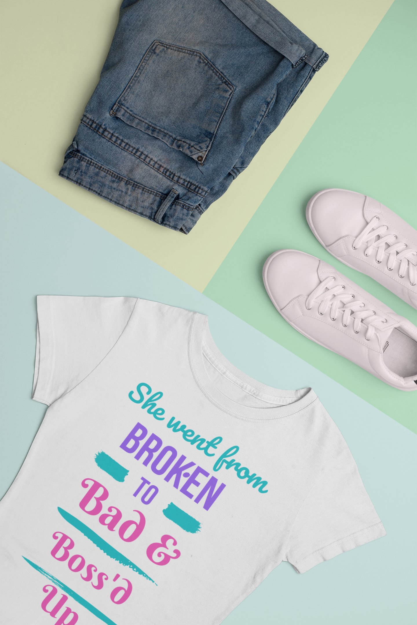 Broken To Boss'd Up Tee